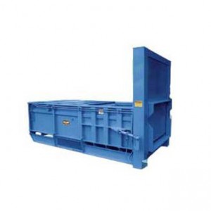 Blue Trash compactor 